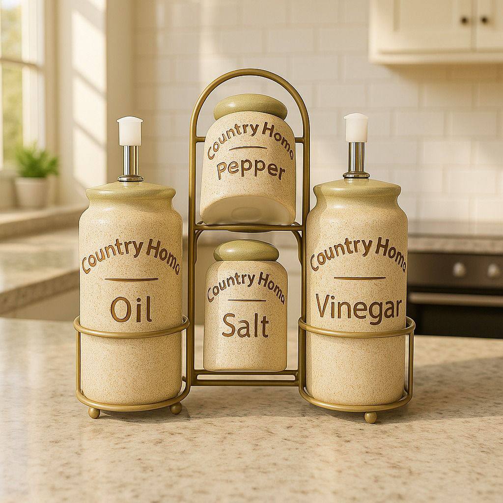 طقم بورسلين تصميم ريفى Ccountry Home