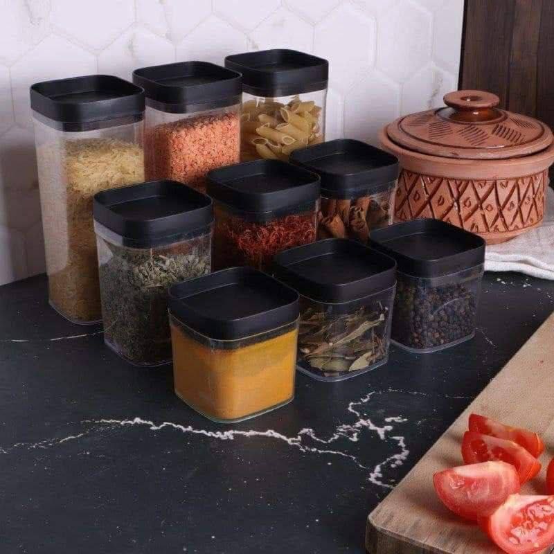 طقم توابل فيولا اكريليك ٩×١