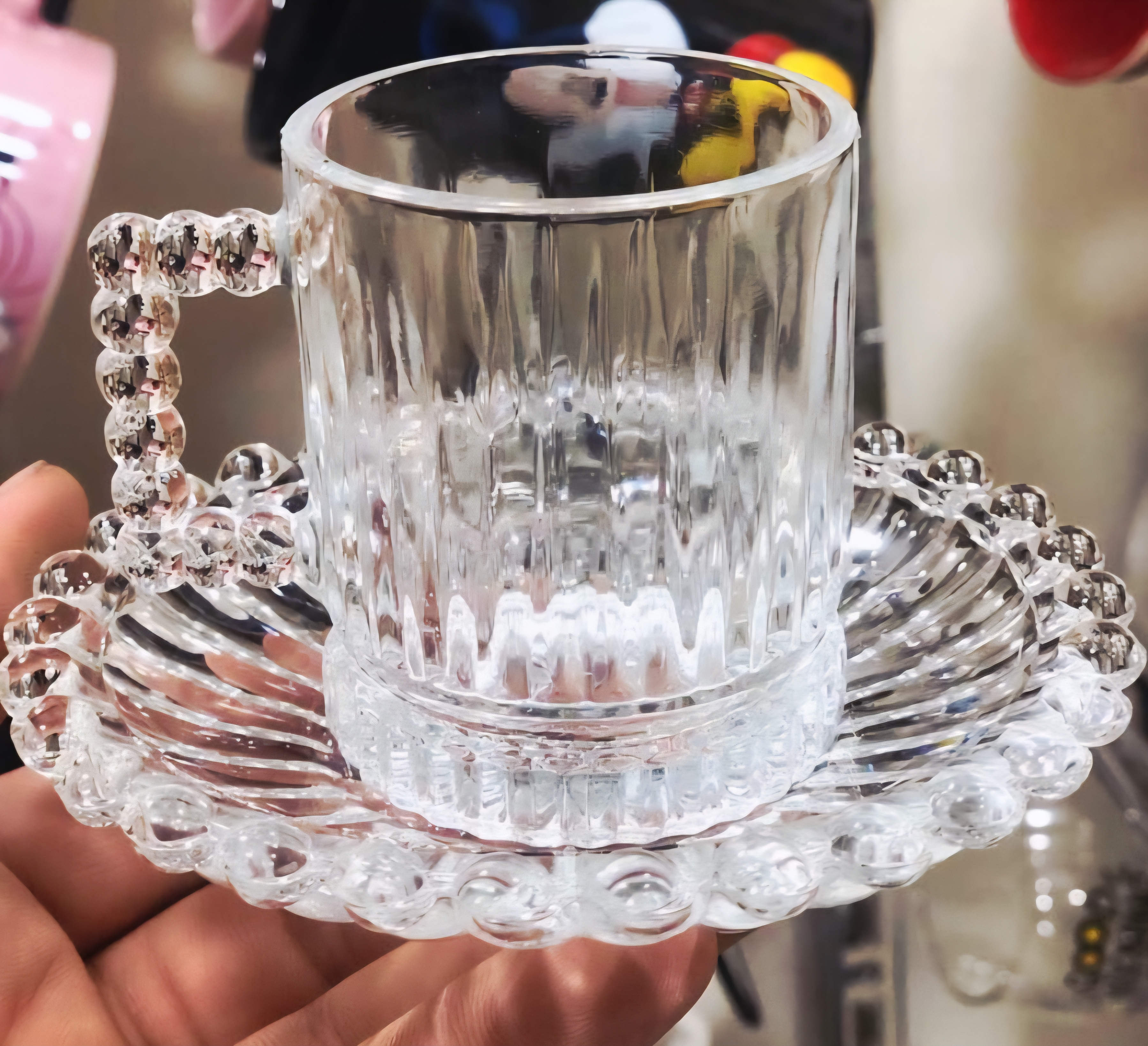 طقم قهوة بوبا بالطبق ١٢ق